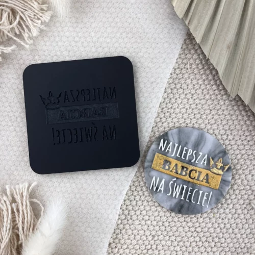 stempel do masy cukrowej dzień dziadka i babci najlepsza babcia na świecie (2)