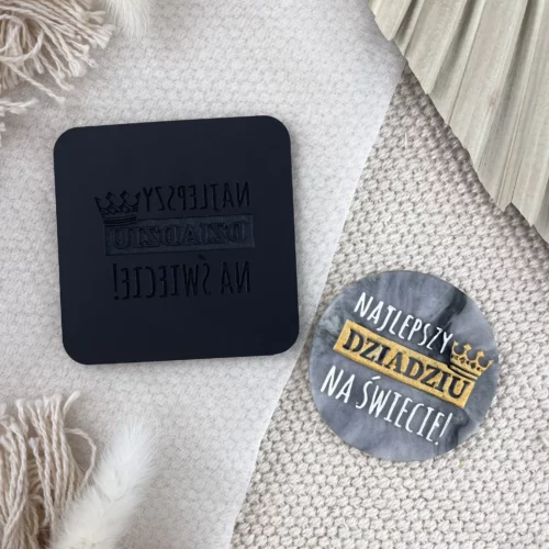 stempel do masy cukrowej dzień dziadka i babci najlepszy dziadziu na świecie (5)