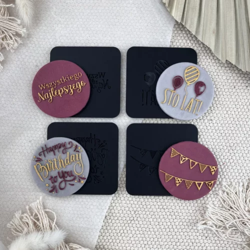 zestaw stemple do masy cukrowej urodziny sto lat happy birthday to you girlanda wszystkiego najlpeszego (2)